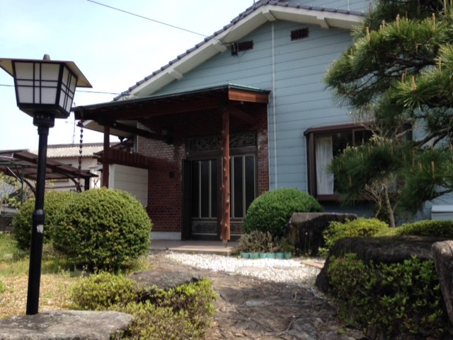 玄関先